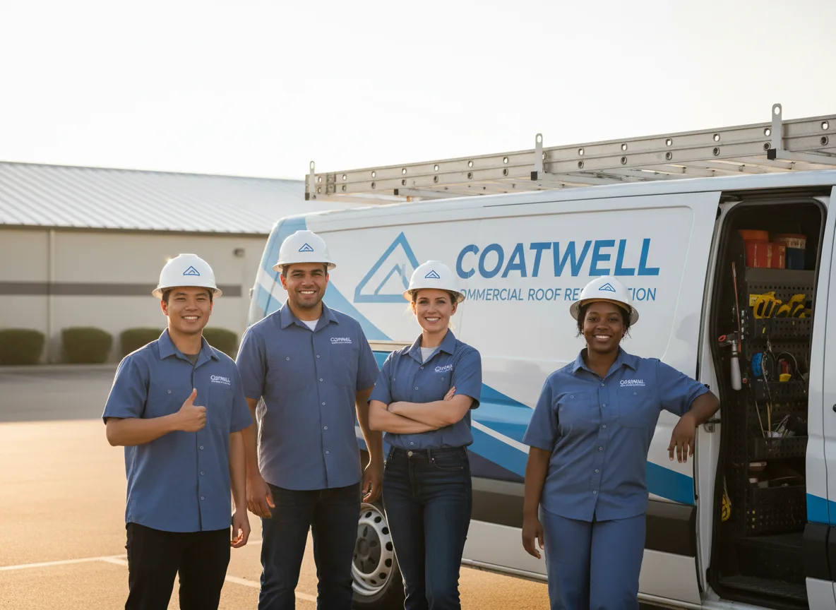 Commercial roof coating company in Warfield, KY